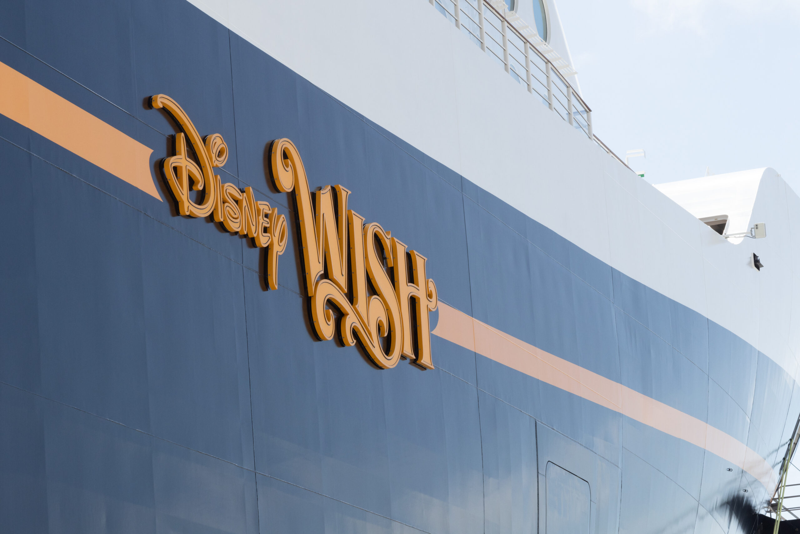 Disney Wish cruise ship logo for Disney Alaska Cruise