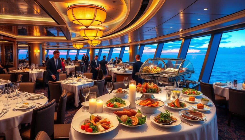 cruise dining options